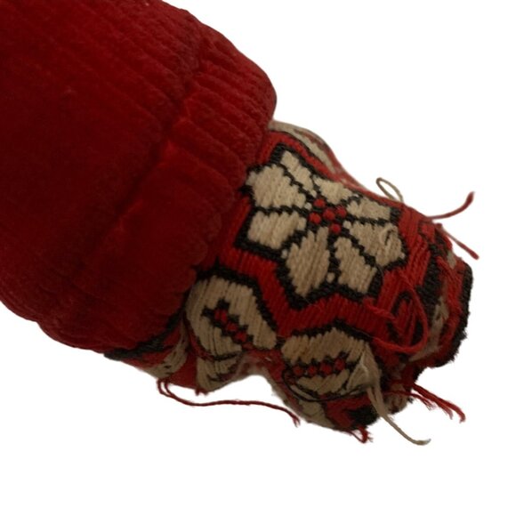 70s Inuit Eskimo Fur Trim Corduroy Coat Boho By Tlingint Artist Marleita Wallace - Picture 12 of 13